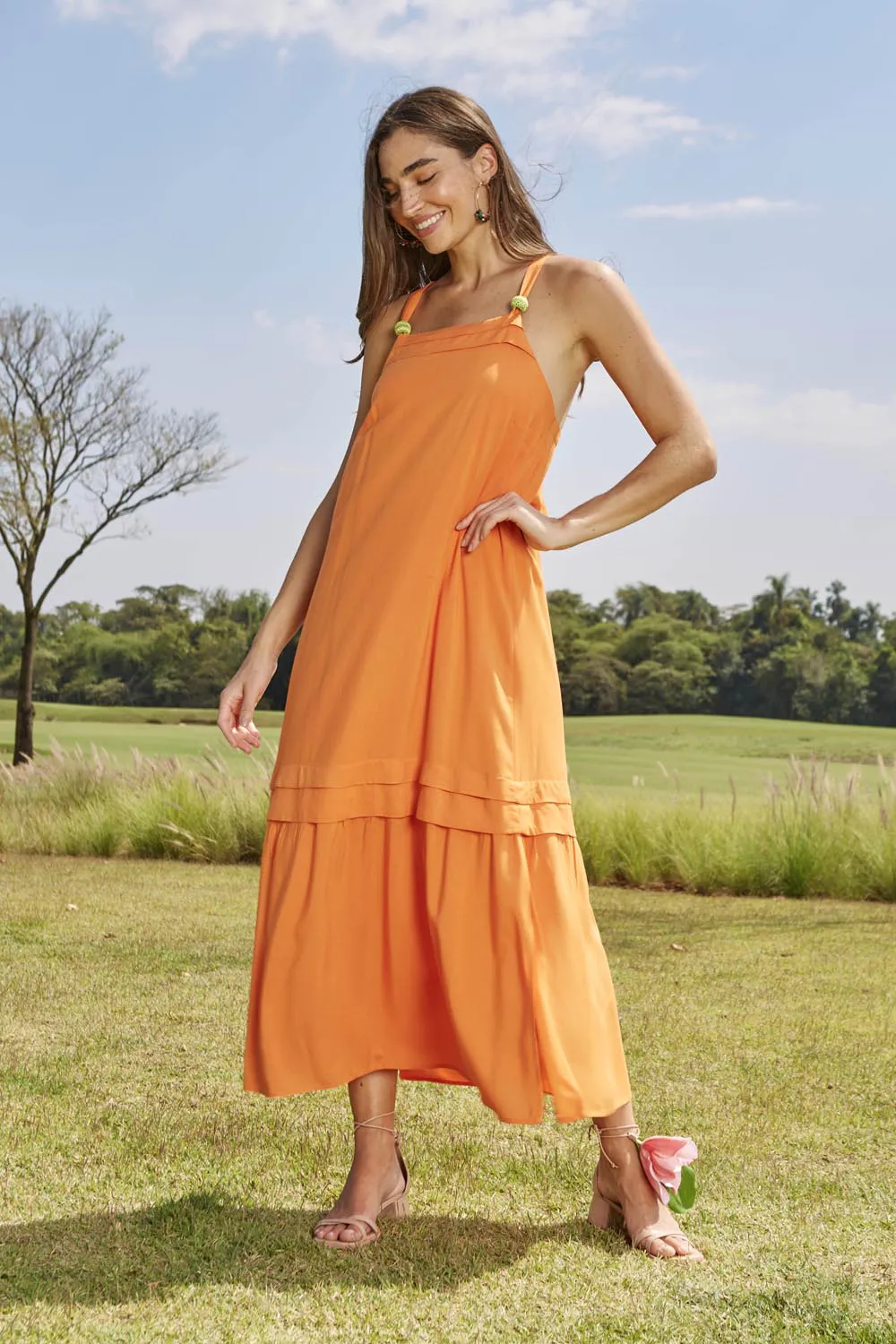 ORANGE DRESS