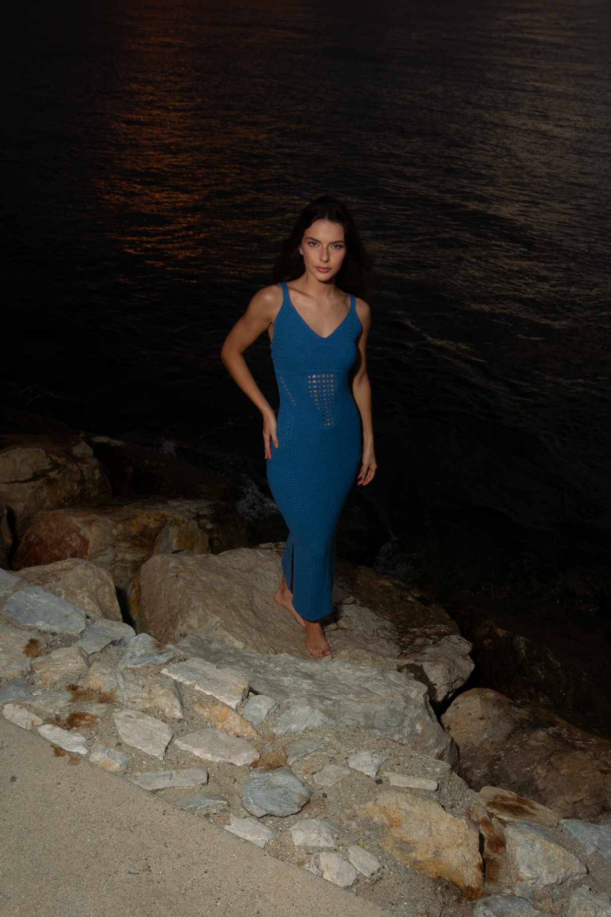 VESTIDO AZUL